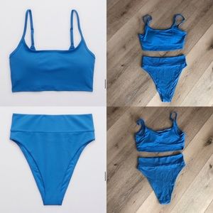 Aerie Textured Swim Set